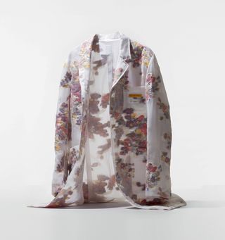 Jacquard gauze coat by Dior