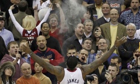 Fans may have booed but LeBron James&amp;#039; made an stellar return to Cleveland.