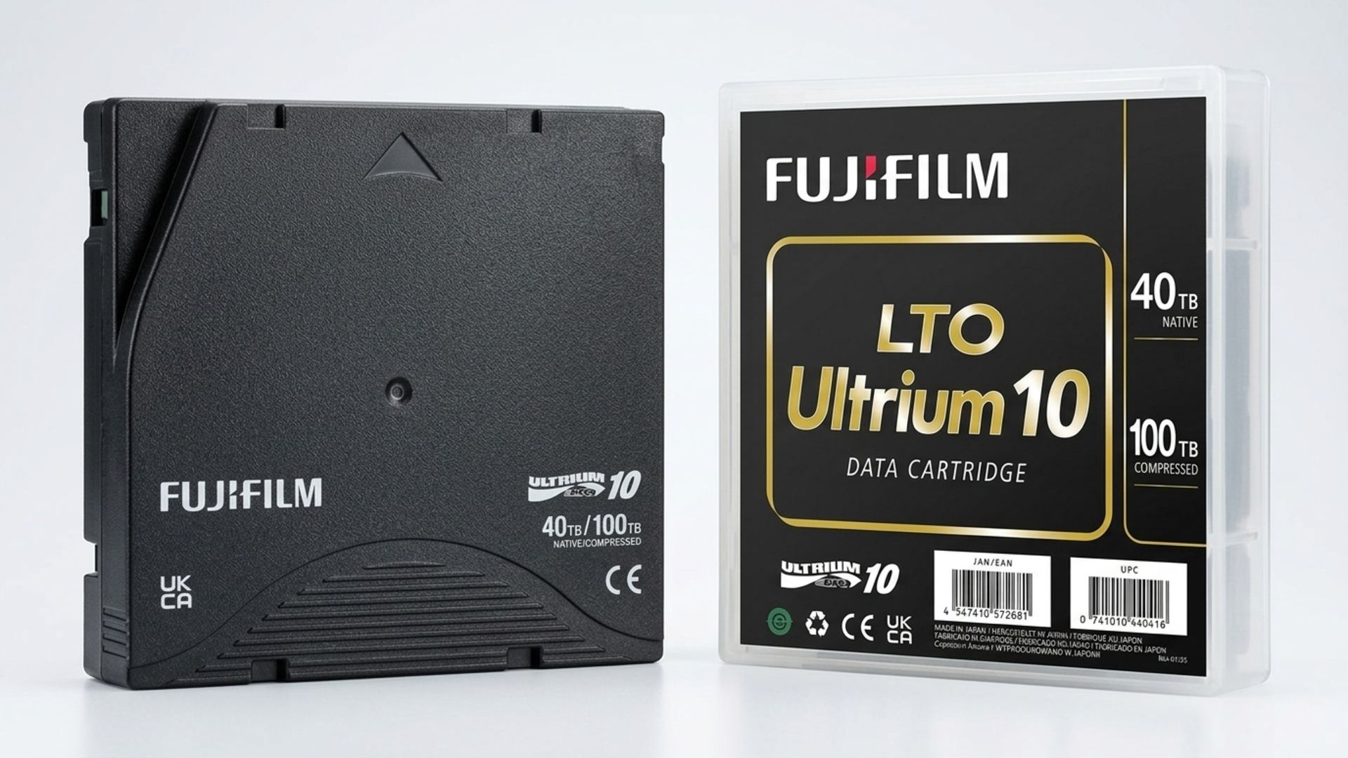 40TB LTO-10 tapes quietly go on sale for $494 — a single tape can hold 13,000,000 songs and up to 100TB of compressed data with a 400MB/s transfer rate