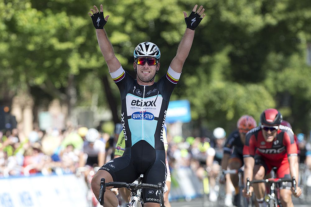 Mark Cavendish (Etixx-QuickStep) victorious in Sacramento