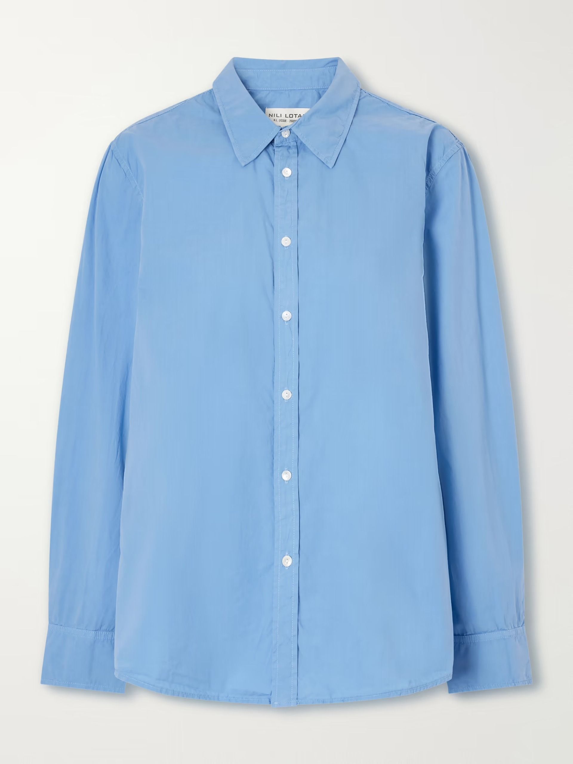 Nili Lotan, Raphael cotton-poplin shirt