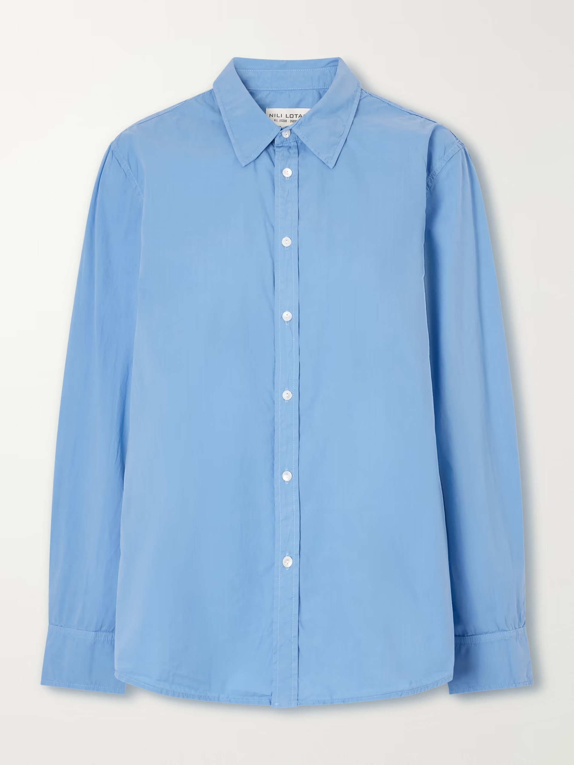 Nili Lotan, Raphael cotton-poplin shirt