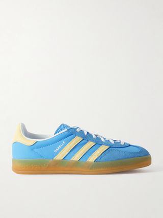 Sepatu Kets Gazelle Indoor Berbahan Kulit Suede dan Nilon