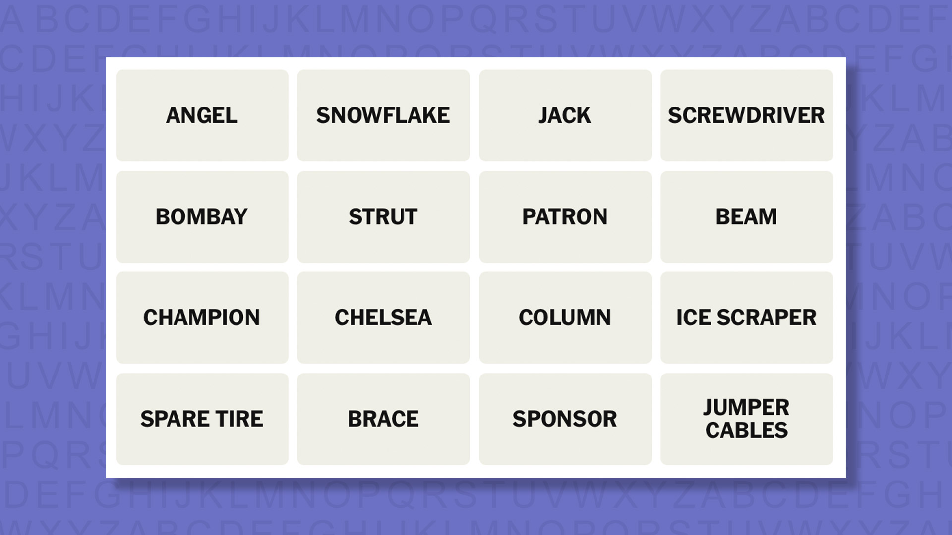 NYT Connections hints for game 1035 on a purple background