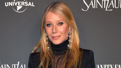 Gwyneth Paltrow attends the Saint Laurent x Vanity Fair x NBCUniversal dinner and party to celebrate “Oppenheimer” at a private residence on March 08, 2024 in Los Angeles, California.