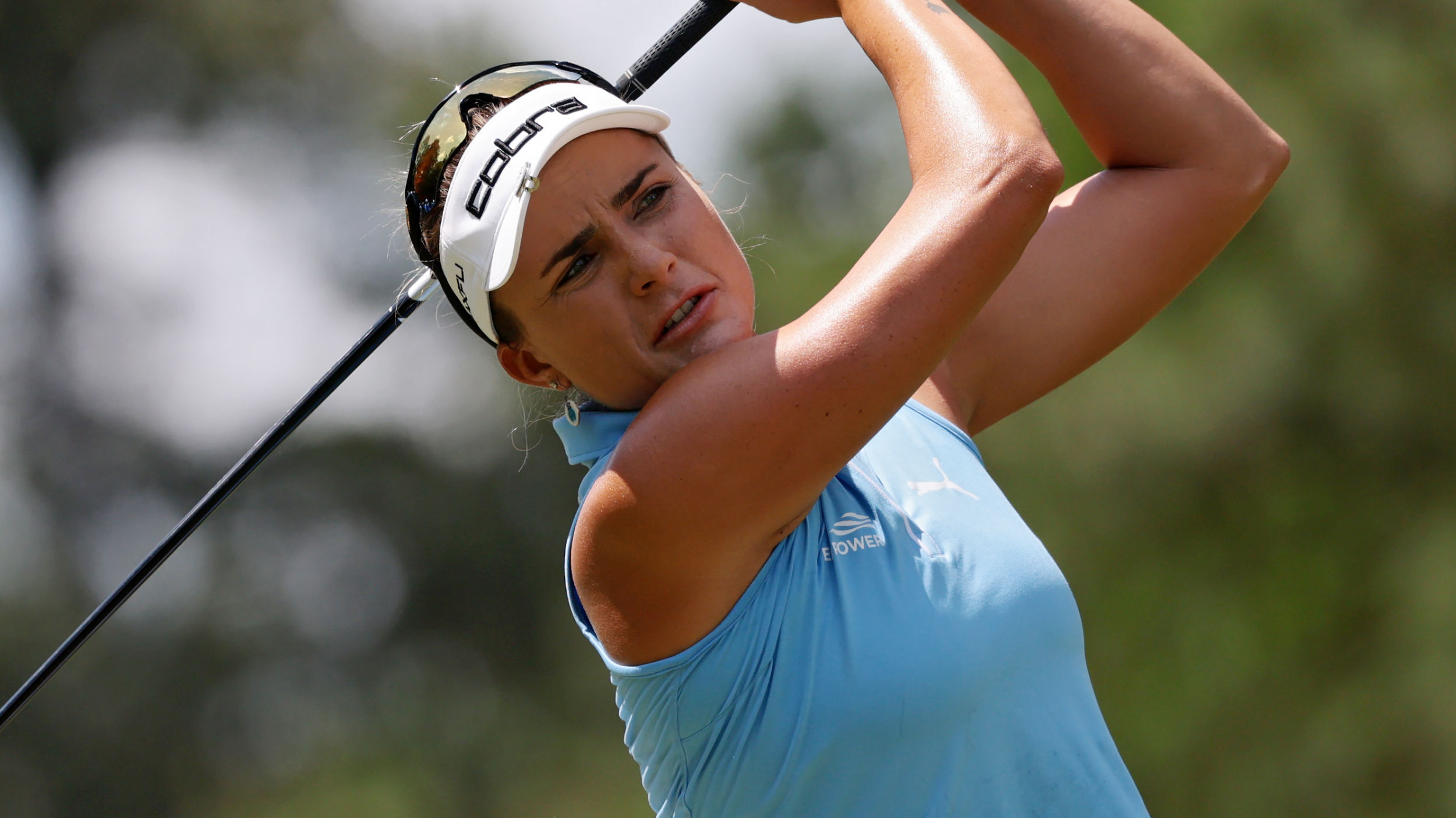 Lexi Thompson takes a shot a the Chevron Championship 