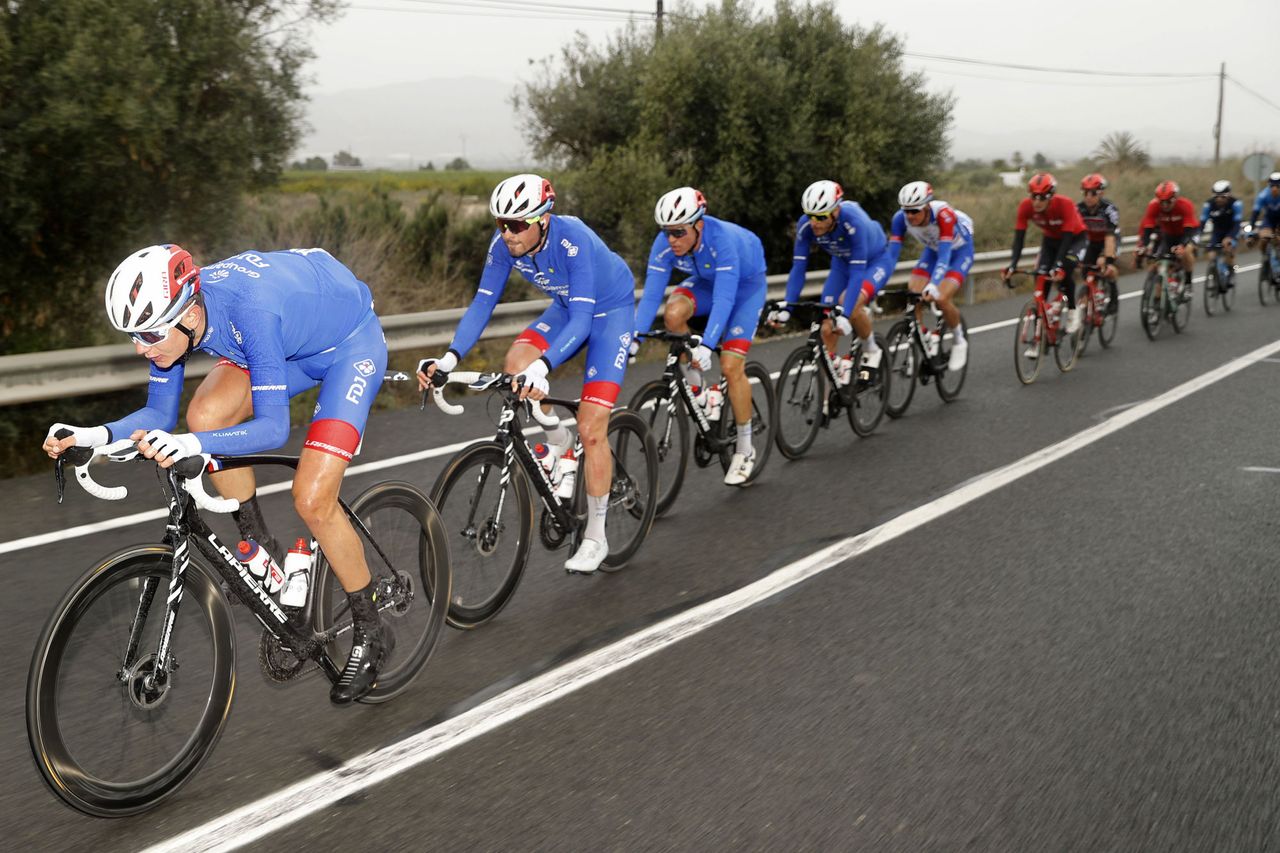 Volta a la Comunitat Valenciana 2021 - 72nd Edition - 2nd stage Alicante - Alicante 179 km - 15/04/2021 - Groupama - FDJ - photo Luis Angel Gomez/BettiniPhoto&Acirc;&copy;2021