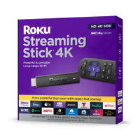 Roku Streaming Stick 4K/HDR/Dolby Vision with Voice Remote: $49.01 $29 At WalmartSave 40%