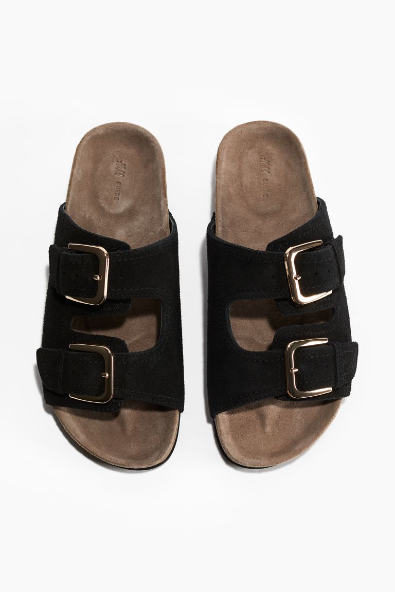Suede Sandals