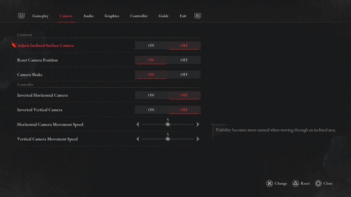 Lies of P menu screen