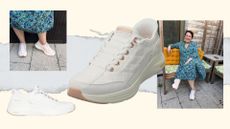 Rivkie Baum wearing trainers