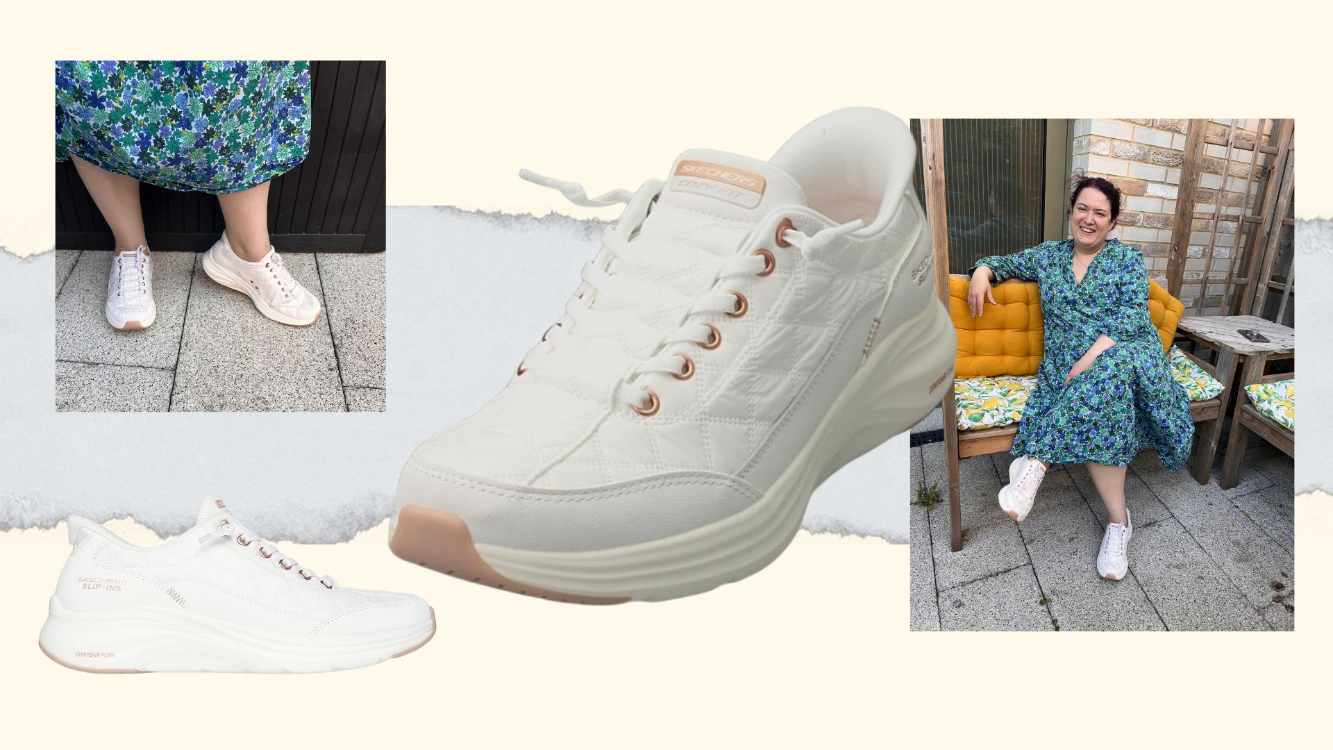 Rivkie Baum wearing trainers
