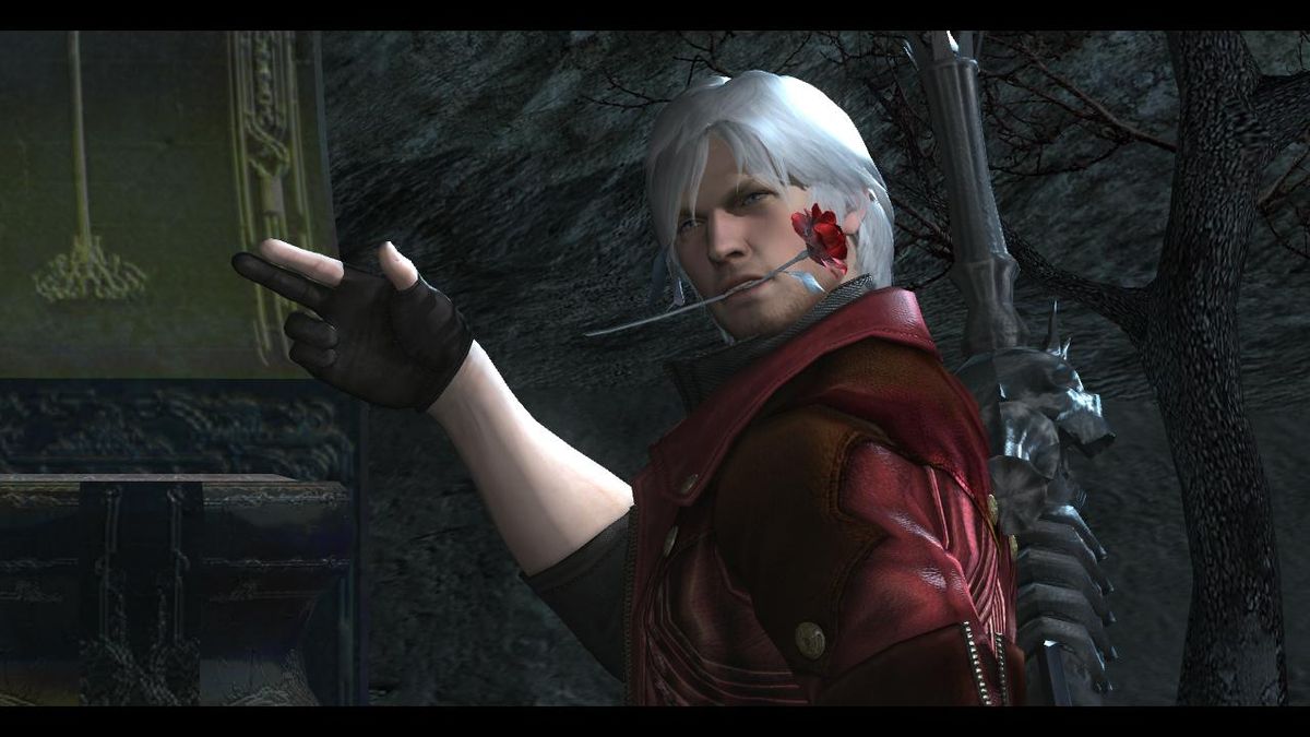 Devil May Cry 4 - All Dante Weapons Cutscenes 