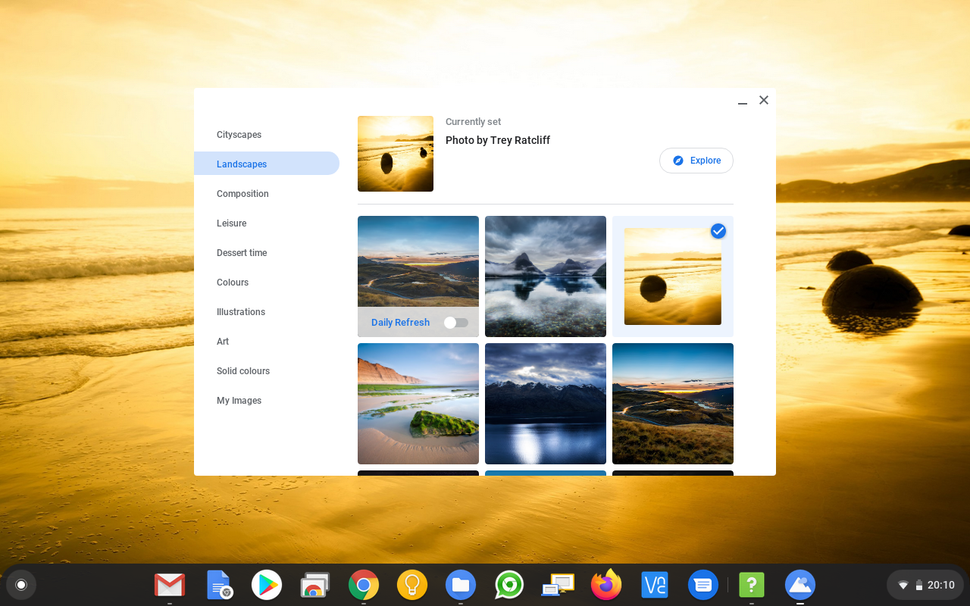 How to change a Chromebook's wallpaper TechRadar