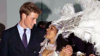 Prince William with dancer