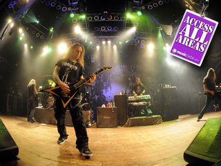Children of Bodom performing at The House of Blues in Chicago, July 2011