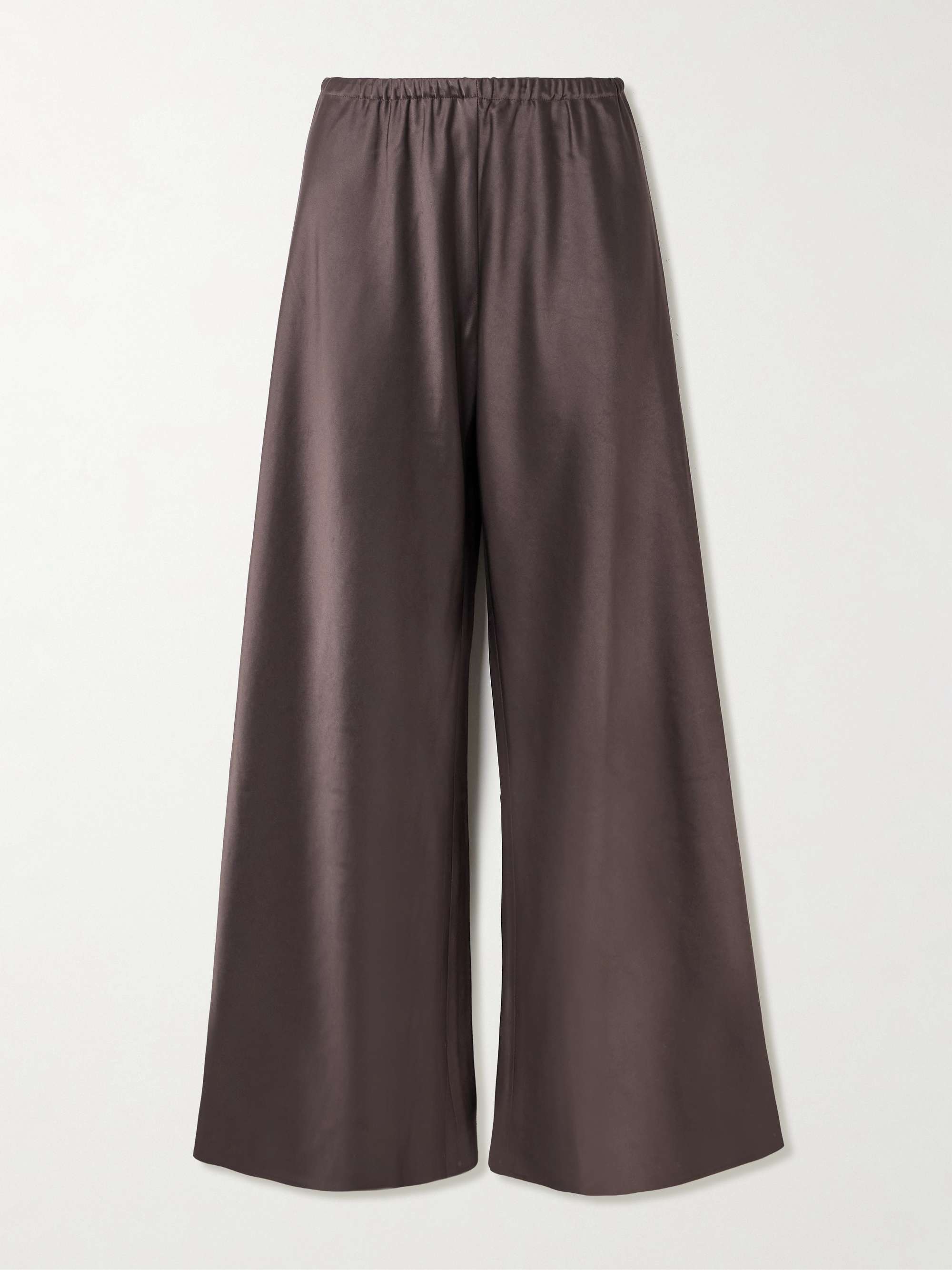 Colby Satin Wide-Leg Pants