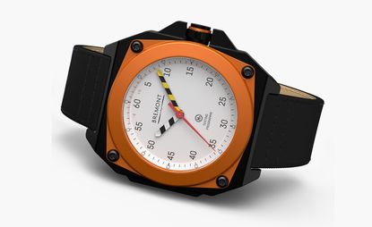 Bremont MB Viper watch with orange dial