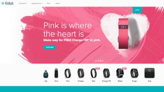 Web design inspiration: Fitbit