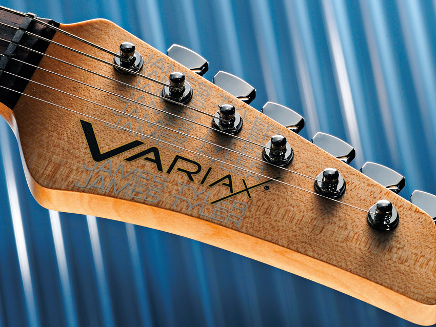 The new Variax is almost bereft of Line 6 livery.