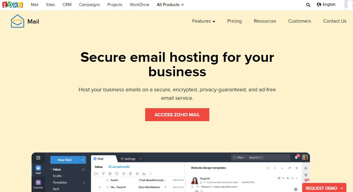 Zoho Mail review