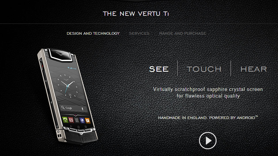 Vertu Ti revealed as mid-range Android phone with a shocking price tag