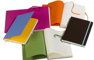 These beautiful notebooks come in a range of colours and sizes