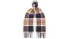 SEASONAL NORSE PROJECTS + Johnstons Of Elgin Fringed Checked Wool Scarf