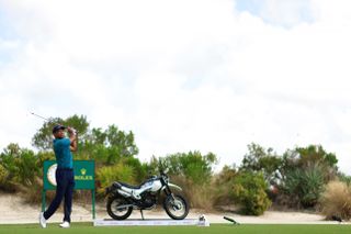 Tiger Woods Motorbike