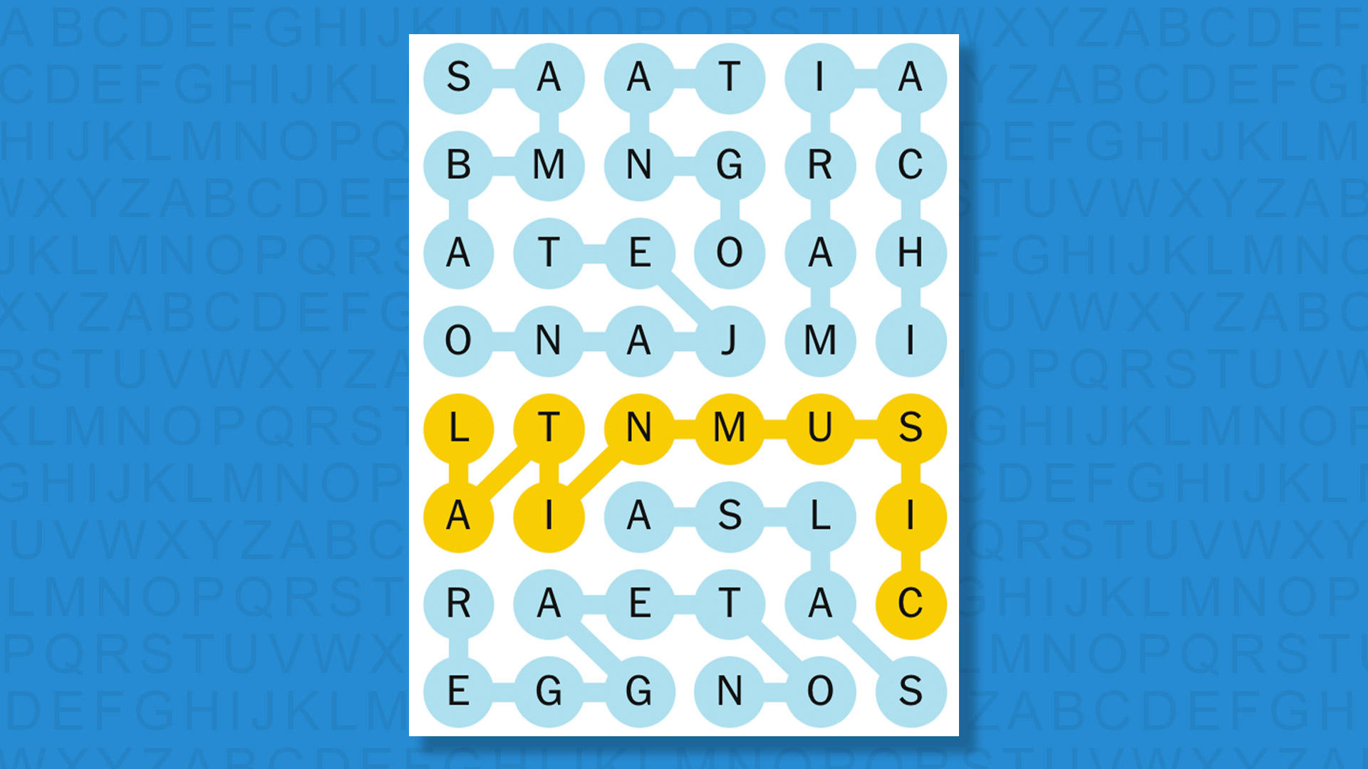 NYT Strands answers for game 614 on a blue background