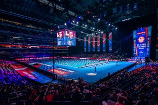 The 2024 US Olympic Swimming Team Trials at Lucas Oil Stadium