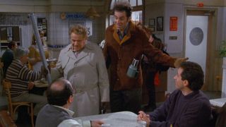 Frank Costanza and Kramer in The Strike episode of Seinfeld