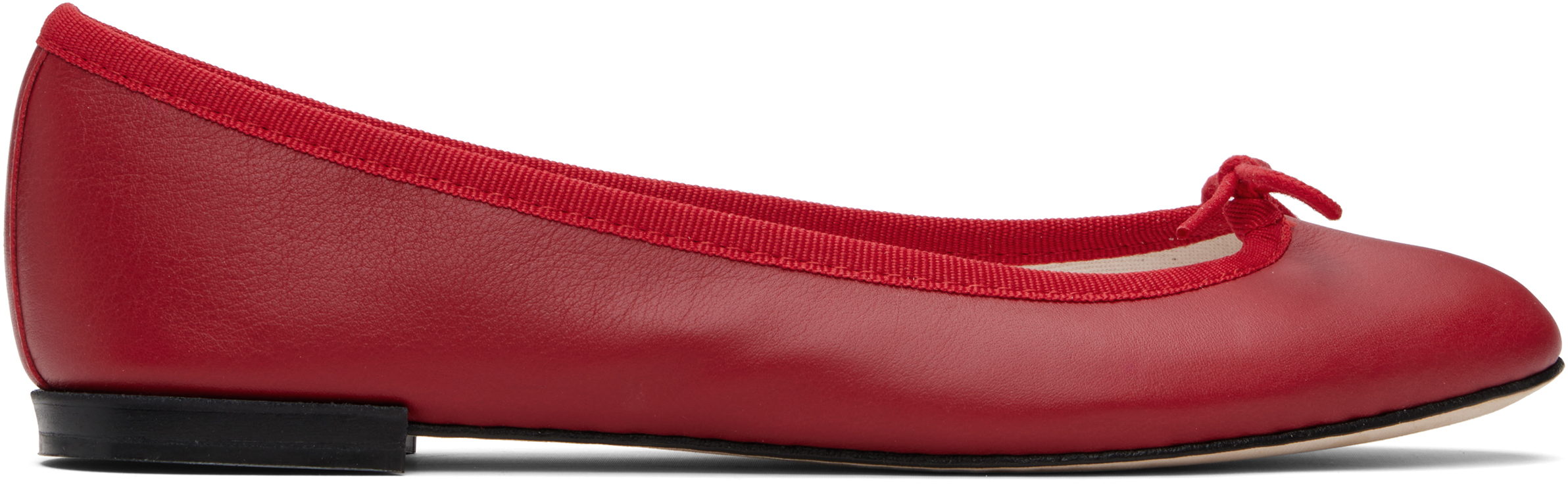 Red Cendrillon Ballerina Flats
