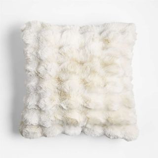 Textured Faux Fur Arctic Ivory 20