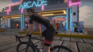 Zwift arcade simulator