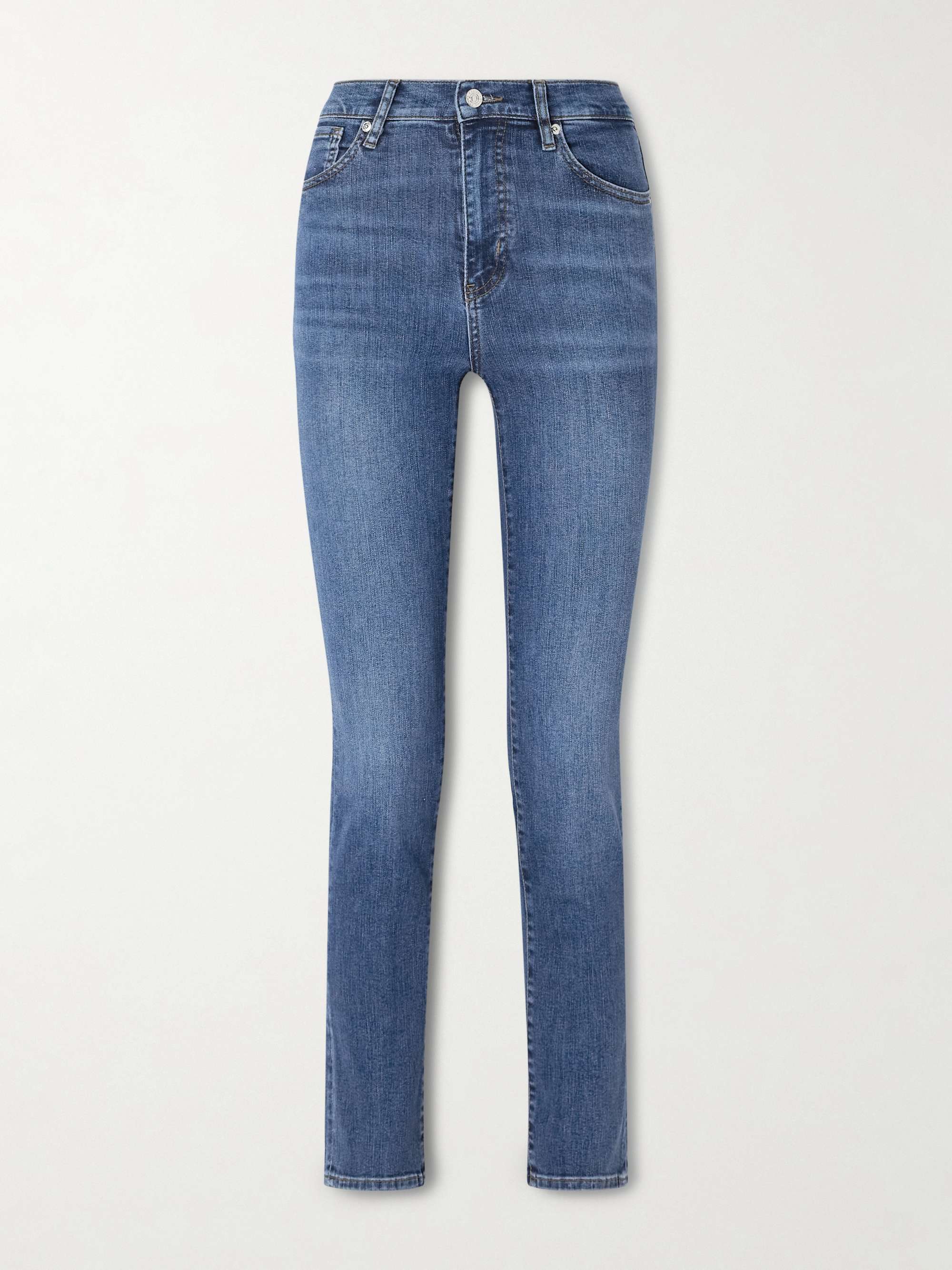 Pencil High-Rise Slim-Leg Jeans