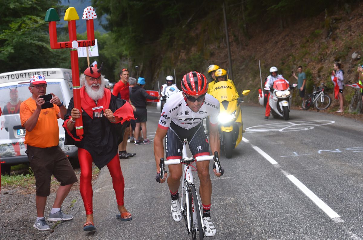 It wouldn't be the Tour de France without an attackting Alberto Contador (Trek-Segafredo) and 'Didi the Devil'
