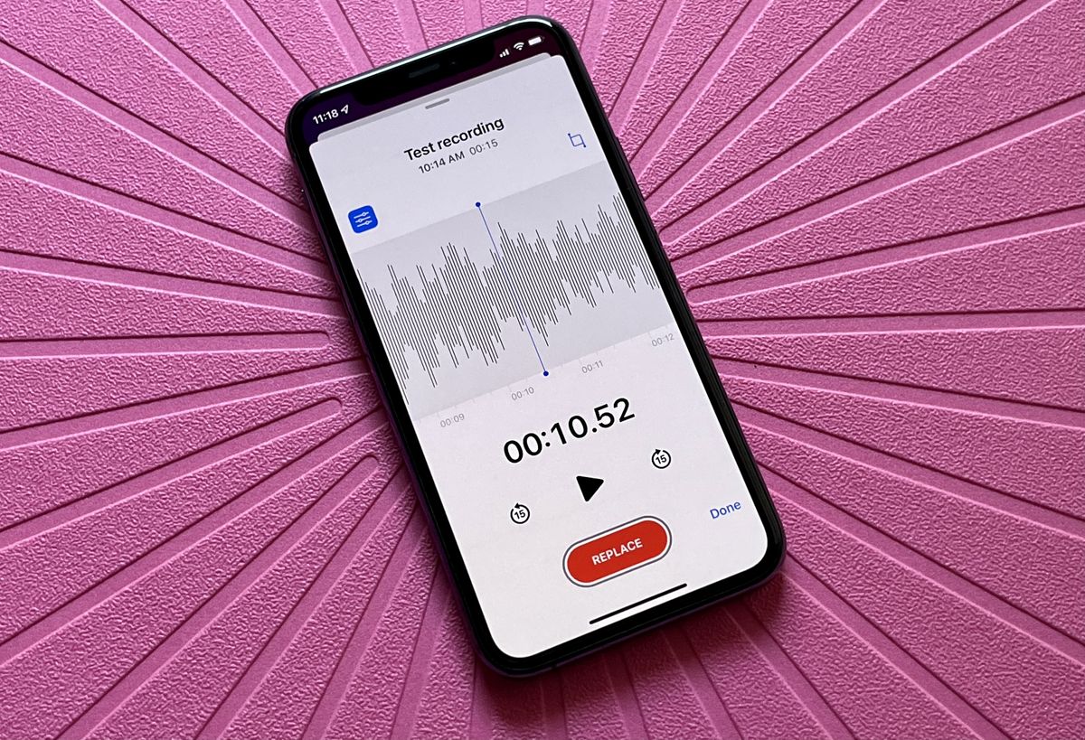 how to add voice memo to tiktok on iphone