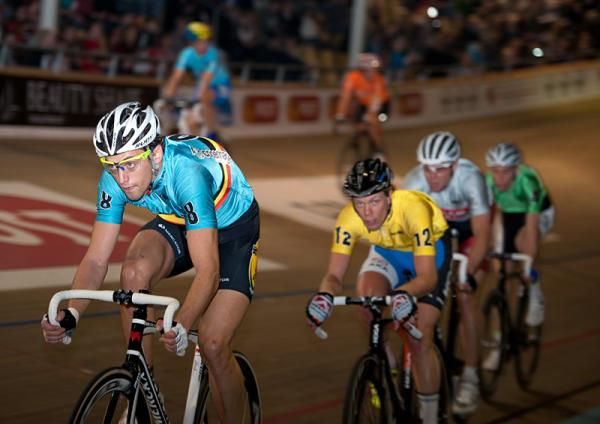 Tim Mertens on the attack.