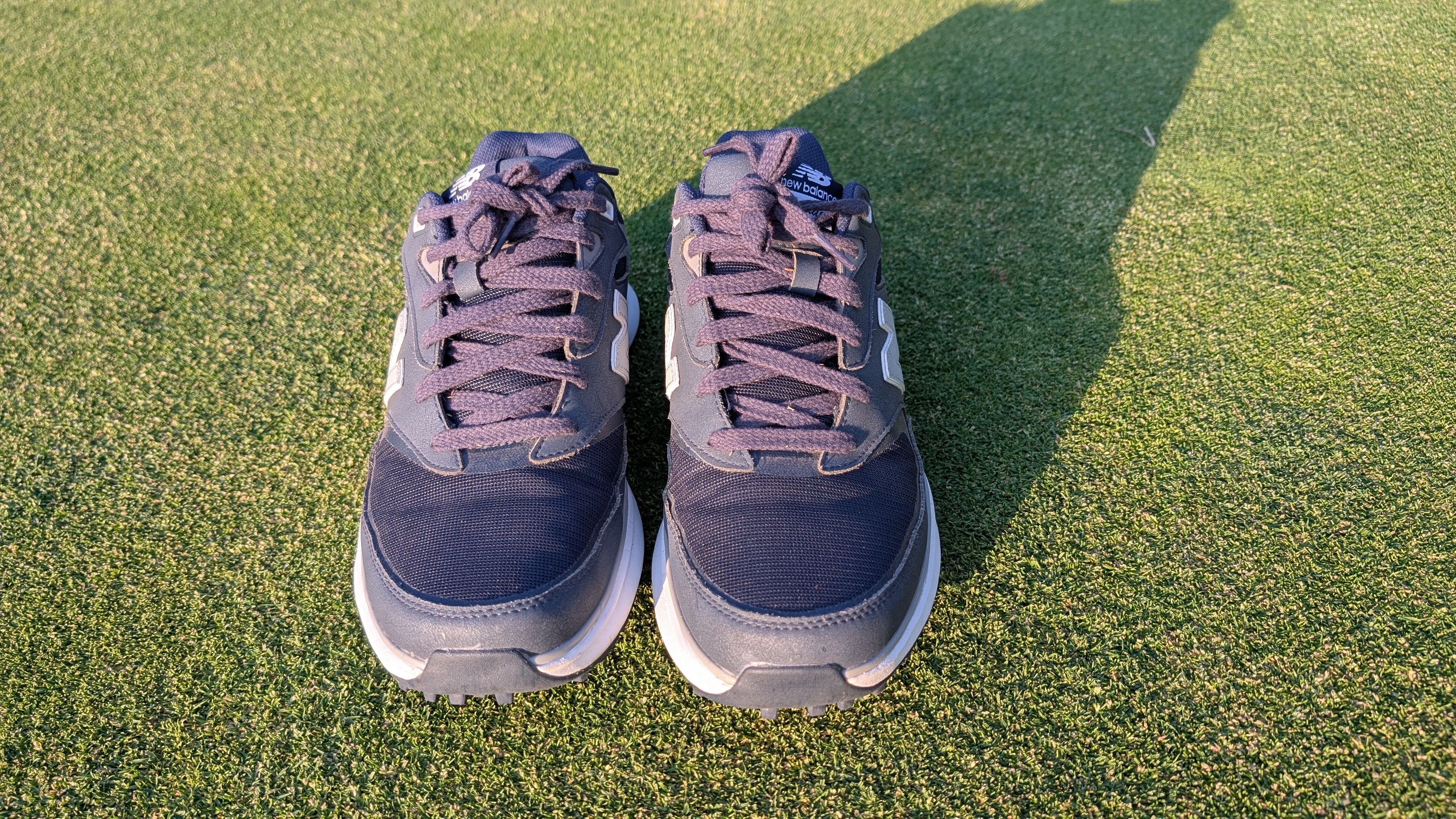 New Balance Heritage SL golf shoe front on