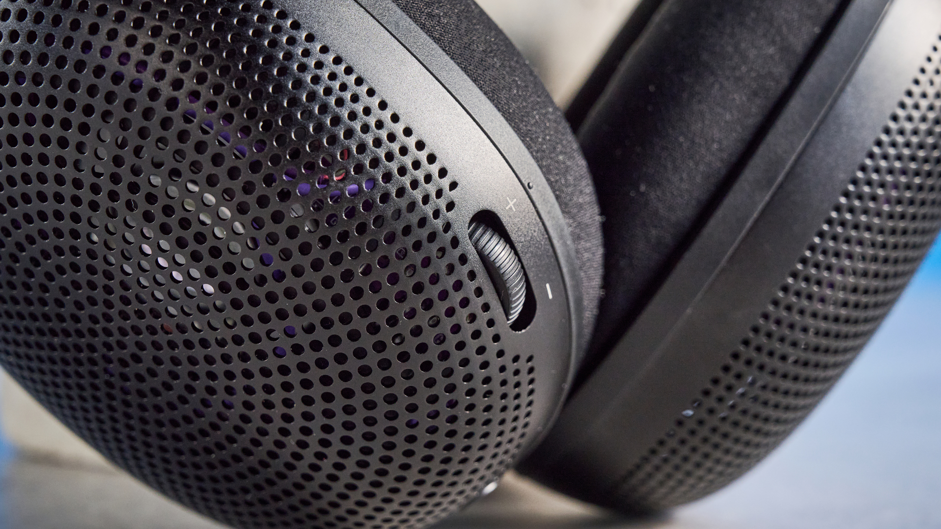 A black Sony Inzone H6 Air open-back gaming headset