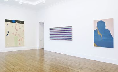 Installation view of ‘Mum’ by Gary Hume at Sprüth Magers in London