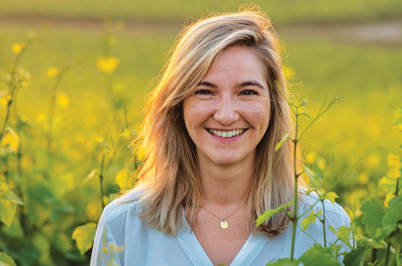 Ruinart winemaker Louise Bryden