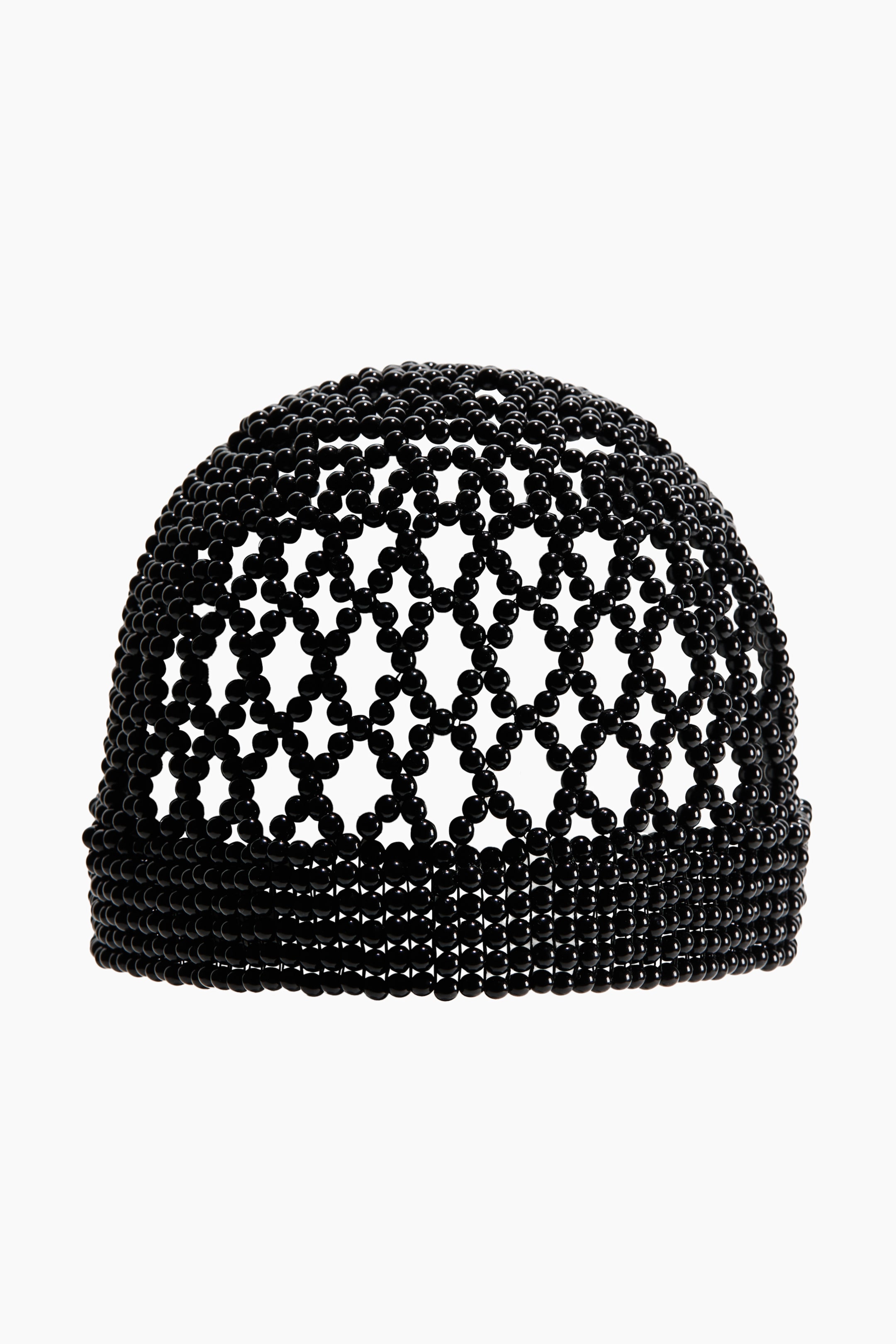 Beaded Hat - Black