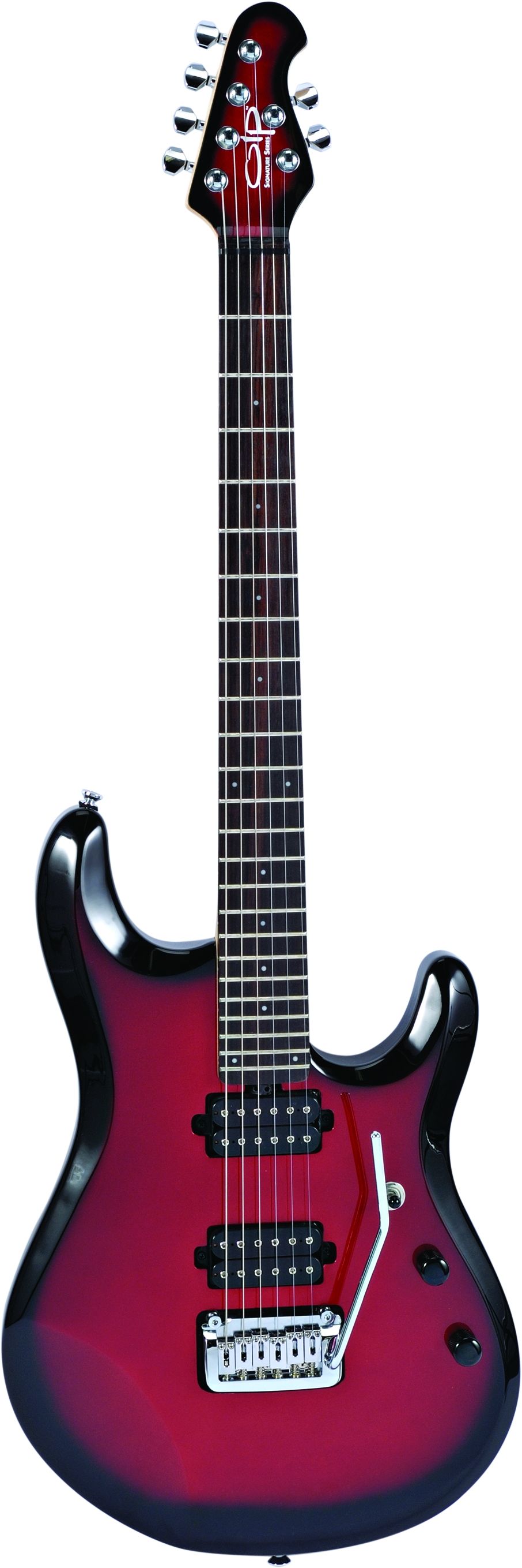 The OLP John Petrucci boasts a dazzlingly fast fingerboard