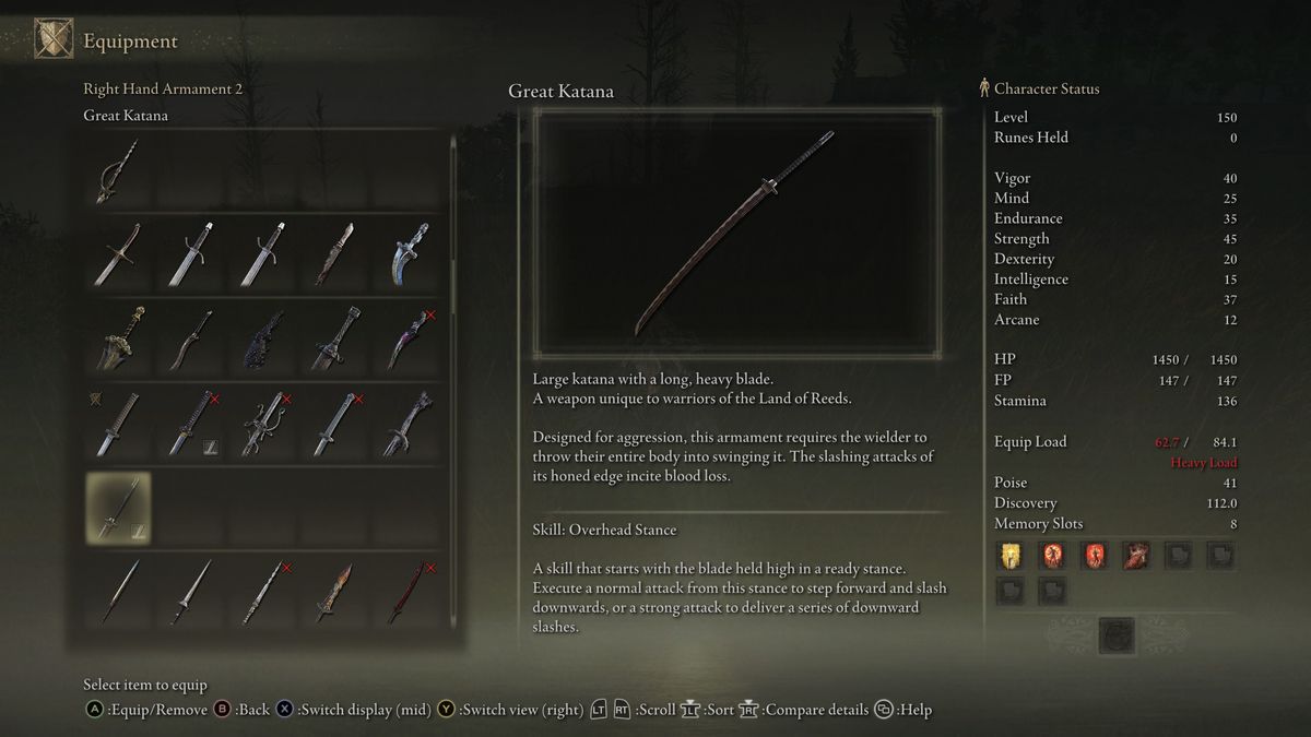 Elden Ring Shadow of the Erdtree best weapons
