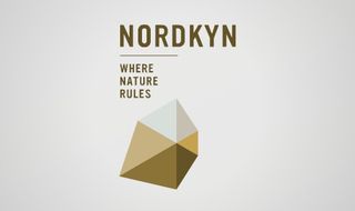 Neue's identity work for Nordkyn includes a live logo that changes according to wind direction and temperature