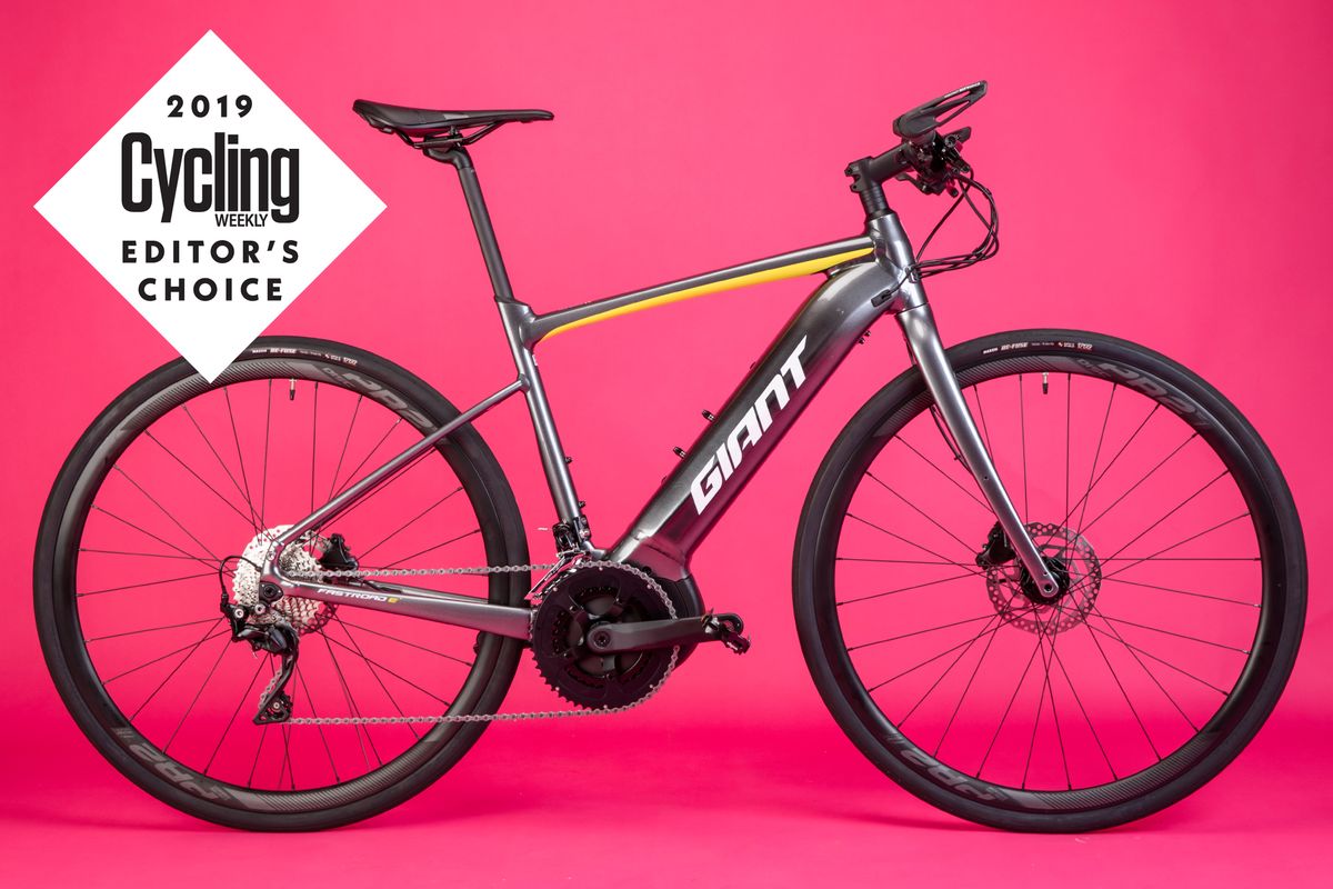 Giant FastRoad E+ electric road bike review Cycling Weekly