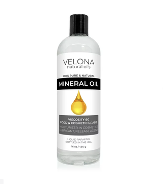 a bottle of food grade mineral oil