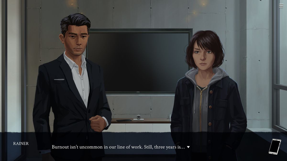 Zachtronics' new game is a visual novel about AI therapy, out now PC